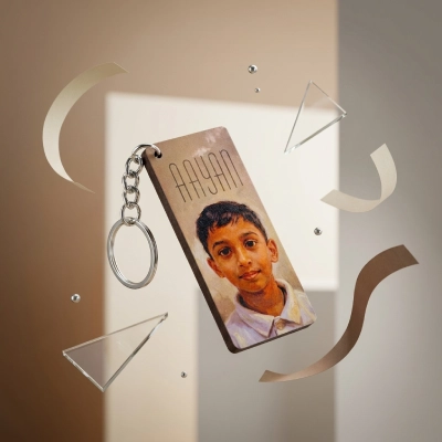 MDF Keychain | Single Side | WKS 06